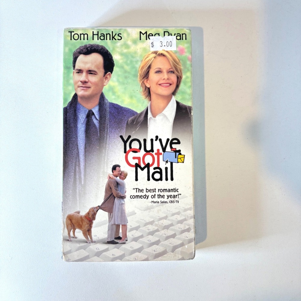 You've Got Mail VHS 1998 Tom Hanks Meg Ryan Warner Home Video Factory Sealed New